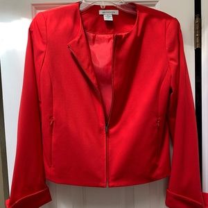 Red blazer